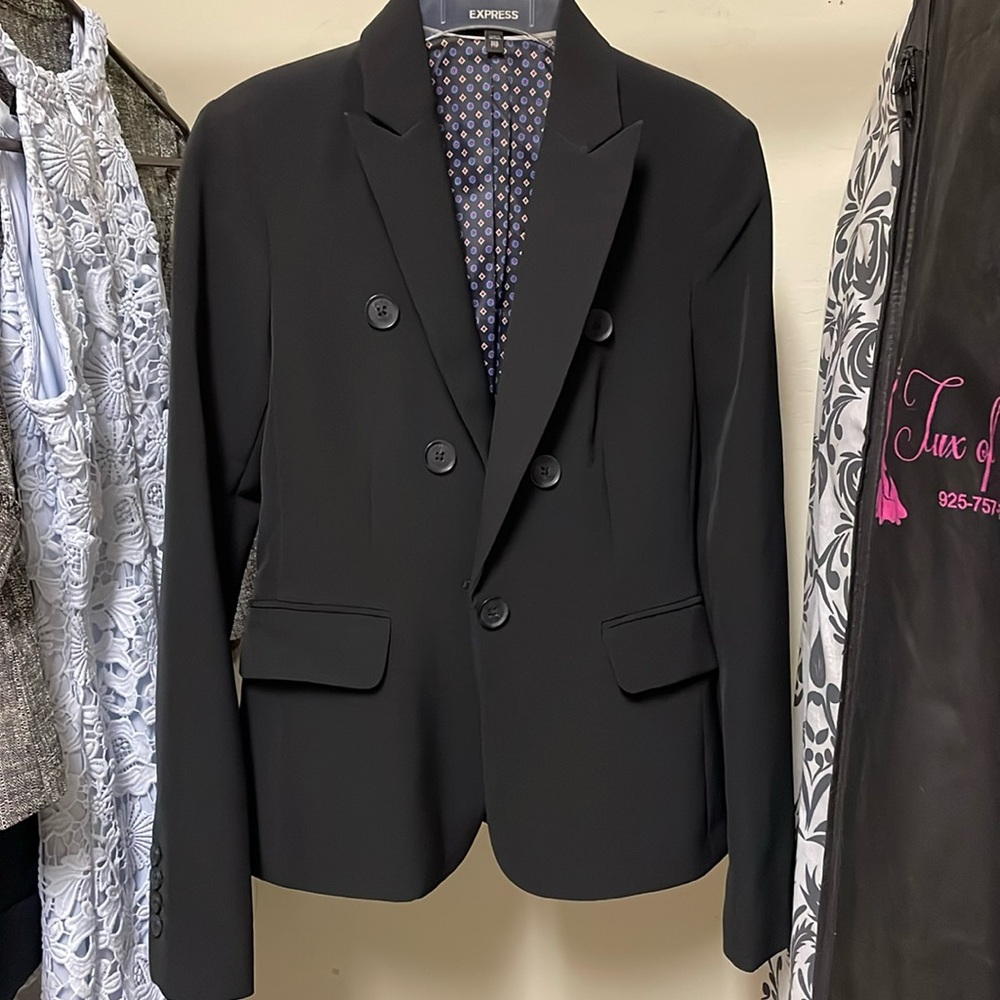 Express Black Blazer